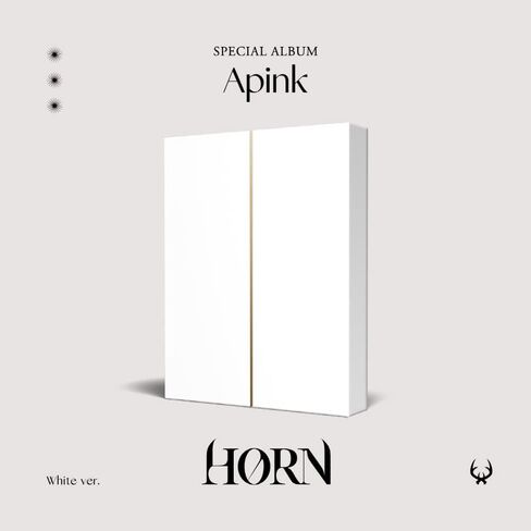 DREAMUS Apink - Horn [الإصدار الأبيض] (ألبوم خاص) ألبوم + مزايا الطلب المسبق + هدية ثقافية كورية (ملصقات تزيين، بطاقات صور) in Saudi Arabia