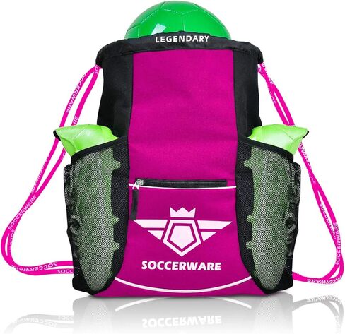 Soccer Bag Backpack - Youth & Kids, Organize Sports Gym Equipment - Boys Girls in Saudi Arabia