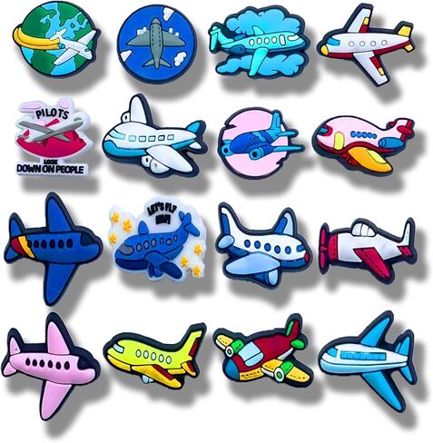 16PCS Cactus Shoe Charms, Shoe Decoration Party Gifts for Boys Girls Kids Women, Men in Saudi Arabia
