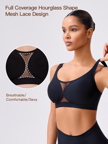 Tupirel Women's Plus Size Jelly Wireless Push Up Bra - Full Coverage T-Shirt Bralette, Comfortable Everyday Wear,M-6XL in Saudi Arabia
