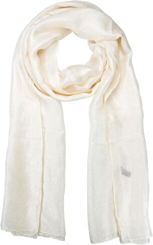 Bettli Womens Extra Large Scarf Shawl Wraps Pashminas Solid Soft Silky for Bridal Evening Wedding Party (silver grey) in Kuwait