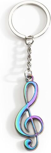 Music Note Keychain,Music Keychain for Women Men,Musical Gift for Friends Teachers Musicians Birthday Christmas in Saudi Arabia