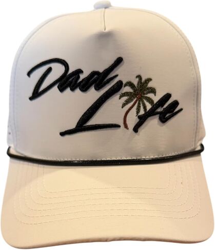 Siva Vibe Dad Life Golf Hat – Lightweight Nylon Dad Hat, Mesh Back Snapback, Curved Bill Performance Cap for Men in Saudi Arabia