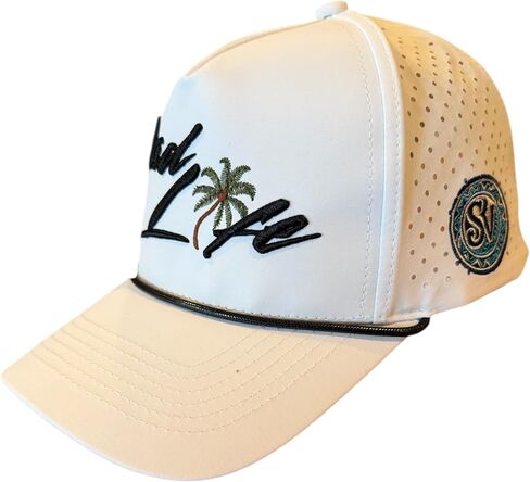 Siva Vibe Dad Life Golf Hat – Lightweight Nylon Dad Hat, Mesh Back Snapback, Curved Bill Performance Cap for Men in Saudi Arabia