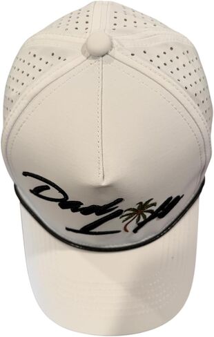 Siva Vibe Dad Life Golf Hat – Lightweight Nylon Dad Hat, Mesh Back Snapback, Curved Bill Performance Cap for Men in Saudi Arabia