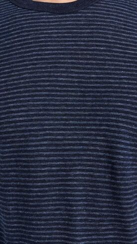Faherty Men's Short Sleeve Vintage Chambray Tee in Saudi Arabia