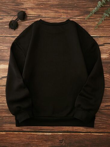 Sweatshirts Graphic for Women NEW YORK Print Crew Neck Long Sleeve Tops Fall Winter Hoodies Trendy Clothes in Saudi Arabia