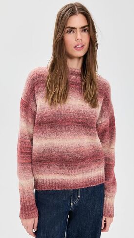Madewell Women's Space-Dyed Drop-Shoulder Sweater in Saudi Arabia