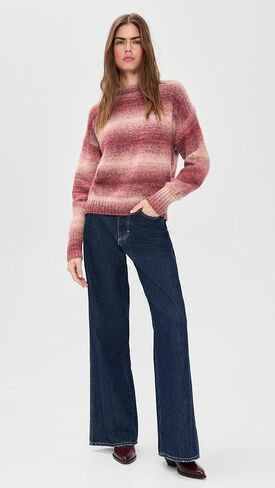 Madewell Women's Space-Dyed Drop-Shoulder Sweater in Saudi Arabia