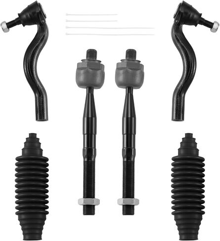 BDFHYK Front Outer Tie Rod End Link Compatible with Dodge 2006-2010 Ram 1500, 2011-2012 Ram 1500 Replacement for ES80574 5175790AA 5175790AB 5175790AC 5175790AD 5175790AE 5175790AF 5185890AA in Kuwait