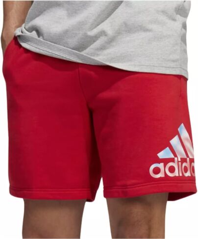 adidas Men's Americana Graphic Shorts, Scarlet in Saudi Arabia