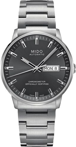 Mido Commander Chronometer - Swiss Automatic Watch for Men - Silver Dial - Case 40mm - M0214311603100 in Kuwait