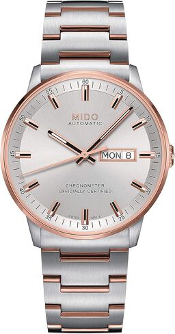 Mido Commander Chronometer - Swiss Automatic Watch for Men - Silver Dial - Case 40mm - M0214311603100 in Kuwait