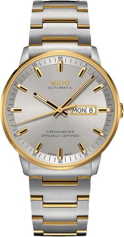 Mido Commander Chronometer - Swiss Automatic Watch for Men - Silver Dial - Case 40mm - M0214311603100 in Kuwait