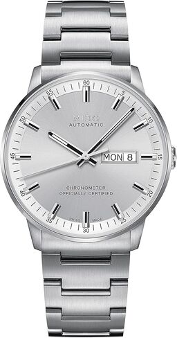 Mido Commander Chronometer - Swiss Automatic Watch for Men - Silver Dial - Case 40mm - M0214311603100 in Kuwait
