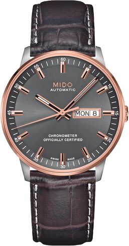 Mido Commander Chronometer - Swiss Automatic Watch for Men - Silver Dial - Case 40mm - M0214311603100 in Kuwait