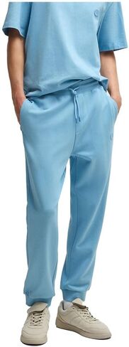 HUGO Men's Smiley Logo Cotton Sweatpants in Saudi Arabia