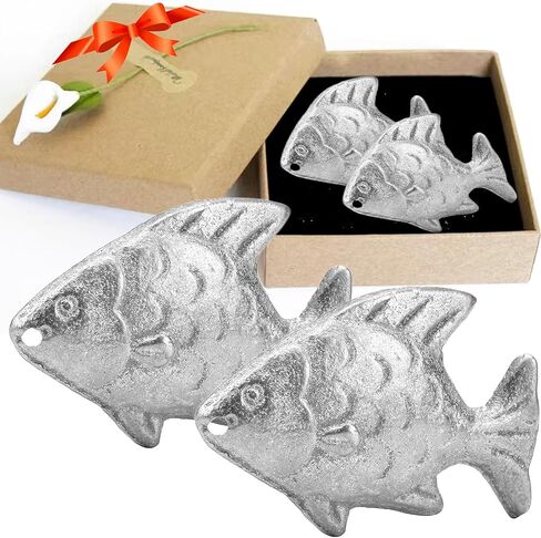 Daxiongmao Iron Fish Cooking Tool to Add Original Iron Supplement to Food and Water, Iron Supplement Tool for Iron Deficiency Vegetarians, Pregnant Women and Children, Mothers Day Gifts in Saudi Arabia