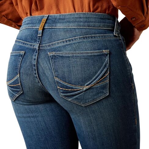ARIAT Women's Perfect Rise Leslie Vermont Slim Trouser Jeans in Saudi Arabia