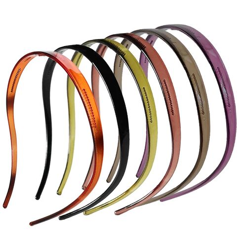 KOVOLITU 3 Pack Headbands Designed for Eyewear,Flex No Pressure Hairbands for Women Comfortable Plastic Headbands with Teeth-Matte Finish in Saudi Arabia