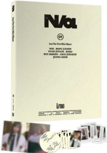IZNA N/a [IZ Ver.] القرص المضغوط الأول للألبوم المصغر + كتاب الصور + بطاقة الصور الفوتوغرافية + بطاقة الصور الفوتوغرافية للوحدة + بولارويد + بطاقة بريدية + إشارة مرجعية in Kuwait