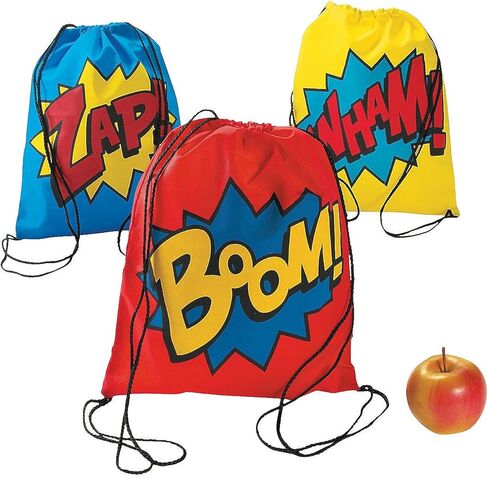 Superhero Drawstring Backpacks in Saudi Arabia