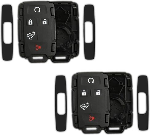Remote Key Fob Shell 5bth Lift Gate Case for Chevrolet Silverado GMC Sierra (M3N-32337200, 84209236) in Saudi Arabia