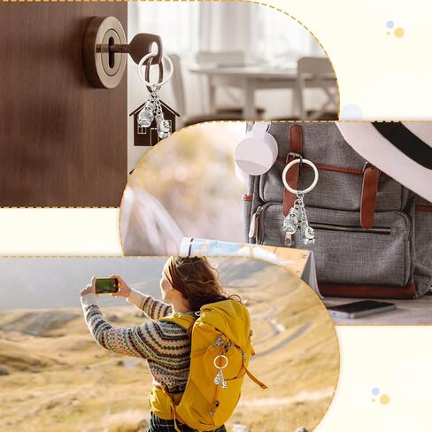 PATIKIL Boxing Gloves Keychain, Mini Cute Sports Boxing Key Chain Sport Boxing Pendant Key Ring Bag Backpack Decor for Men Women Party Gifts Favors, Silver in Saudi Arabia