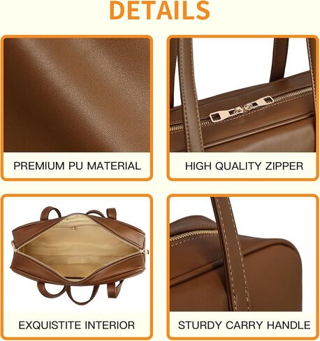 Arkefi Swing Zip Shoulder Bag for Women Vegan Leather Small Handbags with Zipper in Saudi Arabia