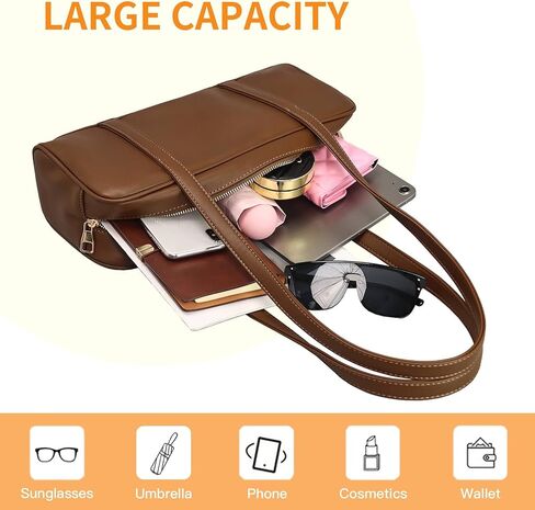 Arkefi Swing Zip Shoulder Bag for Women Vegan Leather Small Handbags with Zipper in Saudi Arabia