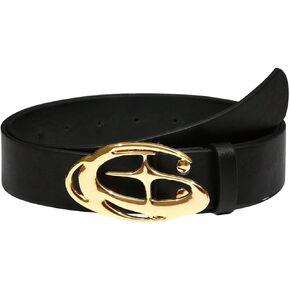 Floerns Women's Y2k Belt Punk Waist Belt Leather Belt Metal Buckle Belt for Jeans in Saudi Arabia