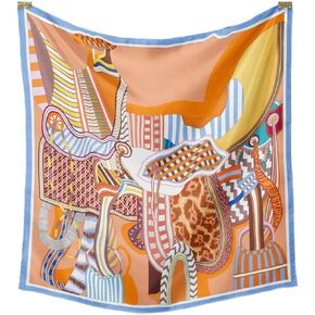 SRHWDCOUZ 53 سم وشاح مربع للنساء عقال حجاب فولارد منديل in Kuwait