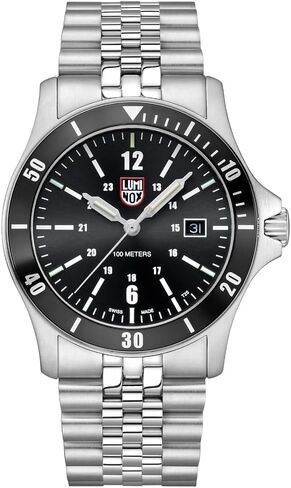 Luminox - Mens Watch - Sport Timer 0910 Series 42 mm - Mens Sport Watch - Swiss Quartz - 100M Water Resistant - Sapphire Crystal Anti-Reflective - Stainless Steel Case in Saudi Arabia