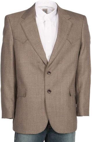 Cripple Creek Men's Circle S Brown Plano Sport Coat in Kuwait