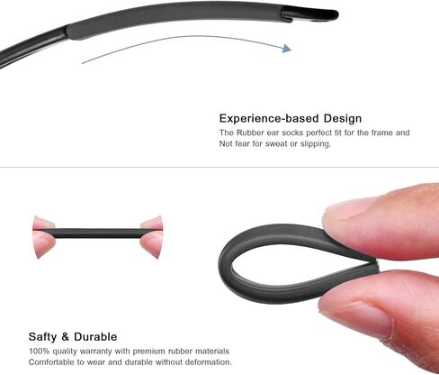 ToughAsNails Replacement Ear Socks for Oakley Probation/Inmate/Felon Sunglasses in Saudi Arabia