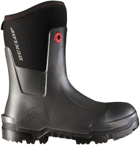 Dunlop Snugboot Craftsman Full Safety, Charcoal | 11'' Insulated PU Work Boot in Saudi Arabia