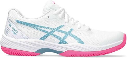 ASICS Women's Gel-Game 9 Tennis Shoes, 7.5, White/Amethyst in Saudi Arabia