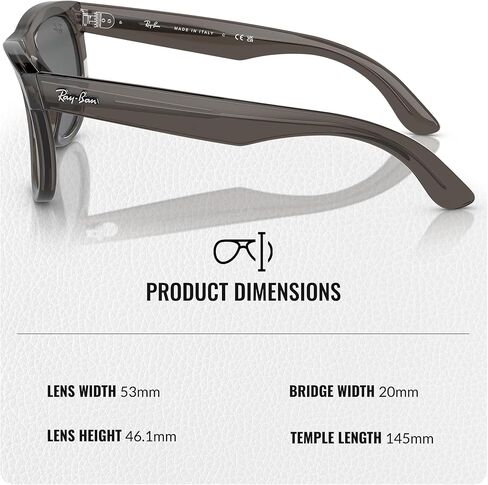 نظارات شمسية راي بان RBR0502S WAYFARER REVERSE مربعة الشكل للرجال والنساء مع مجموعة نظارات RAYBAN الرسمية in Kuwait