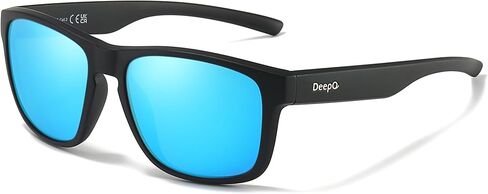 DeepQ Polarized Sport Sunglasses with UV Protection for Men Women – Great for Driving, Running, Fishing, and Cycling in Saudi Arabia