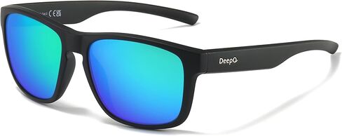 DeepQ Polarized Sport Sunglasses with UV Protection for Men Women – Great for Driving, Running, Fishing, and Cycling in Saudi Arabia