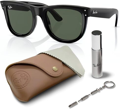 نظارات شمسية راي بان RBR0502S WAYFARER REVERSE مربعة الشكل للرجال والنساء مع مجموعة نظارات RAYBAN الرسمية in Kuwait