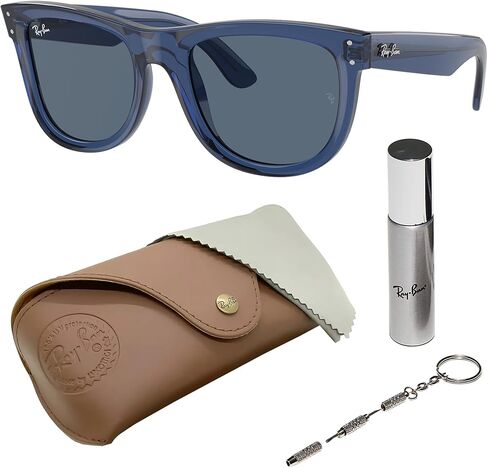 نظارات شمسية راي بان RBR0502S WAYFARER REVERSE مربعة الشكل للرجال والنساء مع مجموعة نظارات RAYBAN الرسمية in Kuwait