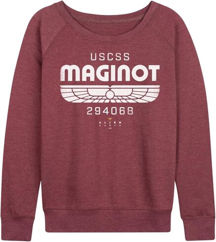 Hybrid Apparel Alien - USCSS Maginot - Women's French Terry Long Sleeve Pullover in Saudi Arabia