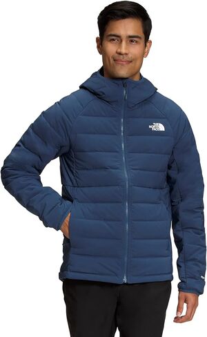 THE NORTH FACE Men's Belleview Stretch Down Vest, Shady Blue, Medium in Kuwait
