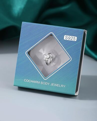 COCHARM 14K الذهب الحقيقي مطلي 925 الفضة الاسترليني الغضروف هوب 20 Huggie هوب الأقراط الفراشة الحلزون الأقراط الزنمة Daith روك ثقب المجوهرات للنساء الرجال in Saudi Arabia
