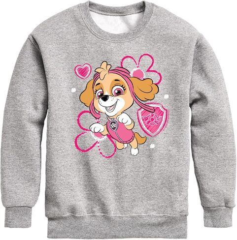 HYBRID APPAREL - Paw Patrol - Skye Sketch - Toddler & Youth Crewneck Fleece Sweatshirt in Saudi Arabia