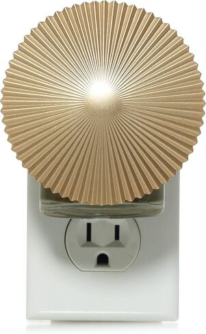 Yankee Candle Timeless Pleated Sun ScentPlug® Diffuser Gold in Saudi Arabia