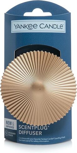 Yankee Candle Timeless Pleated Sun ScentPlug® Diffuser Gold in Saudi Arabia