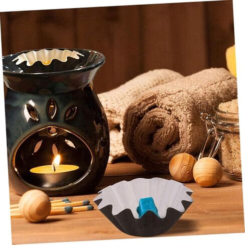 50Pcs Leakproof Wax Melt Liners Practical Wax Tray for Scented Wax Warmers and Aromatherapy Use Wax Warming Liners for Easy Cleanup in Saudi Arabia