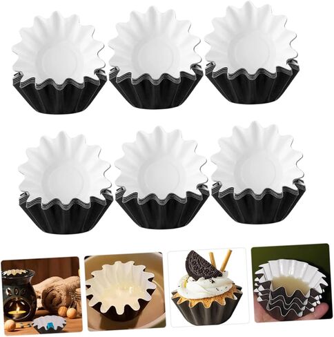 50Pcs Leakproof Wax Melt Liners Practical Wax Tray for Scented Wax Warmers and Aromatherapy Use Wax Warming Liners for Easy Cleanup in Saudi Arabia